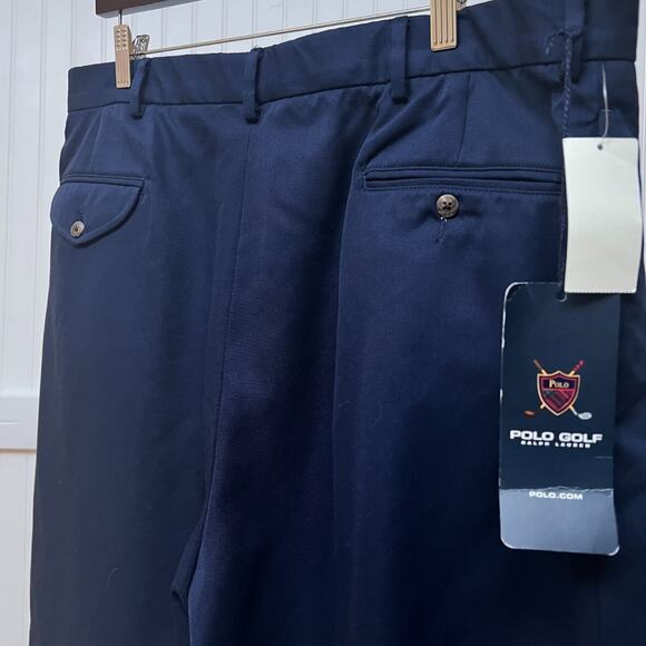 New Polo Golf Ralph Lauren Men's Navy Performance Shorts 40 St. Andrews NWT - Picture 6 of 12